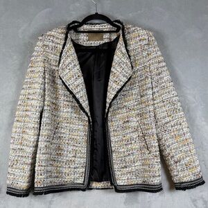 Anais Chic Tweed Blazer Size Small Dainty Winter Wear Classic Chic